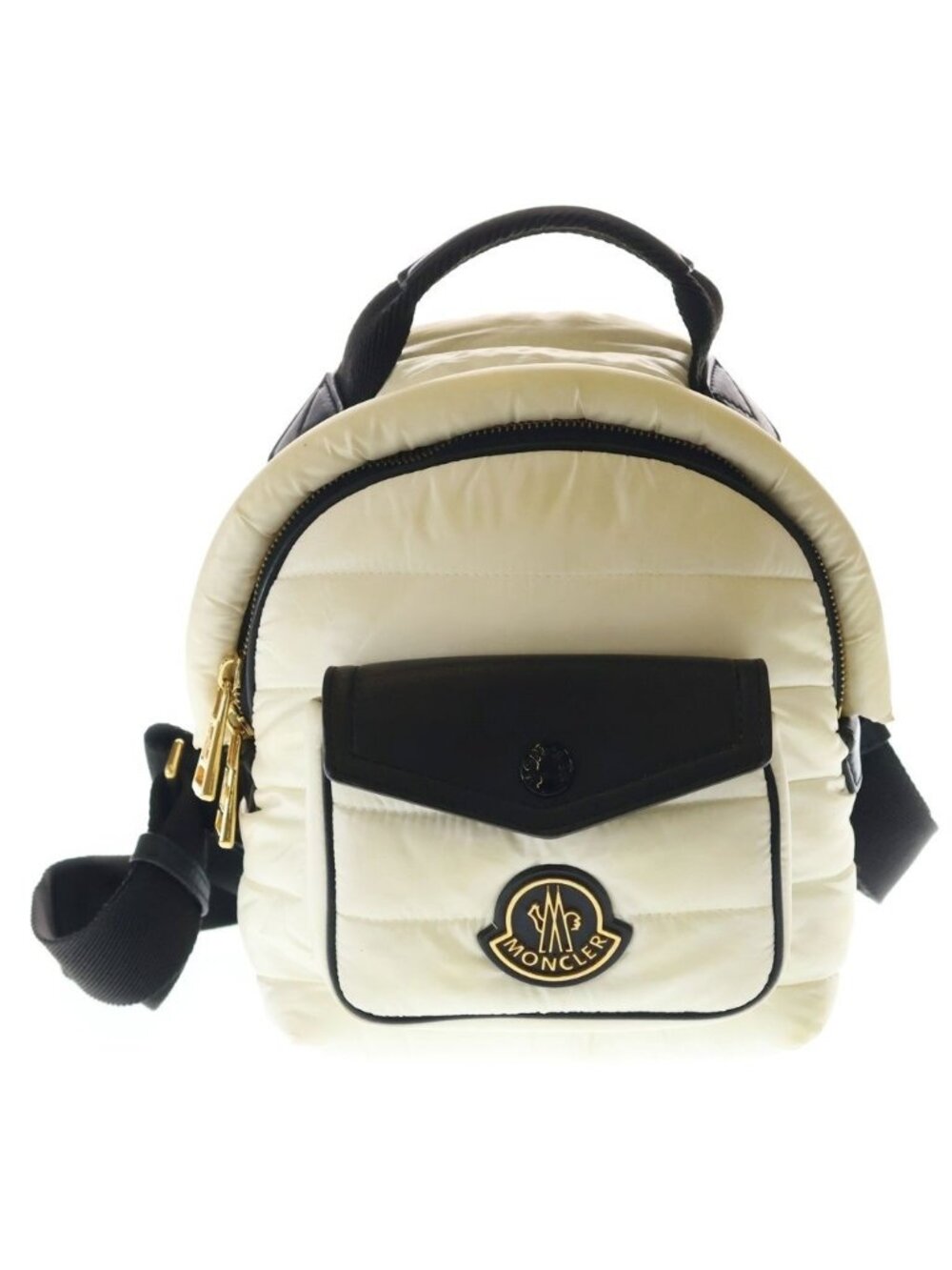Moncler Mini Astro Backpack Nylon White